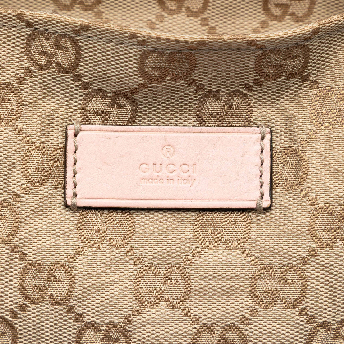 Gucci GG Canvas Web Vertical Tote