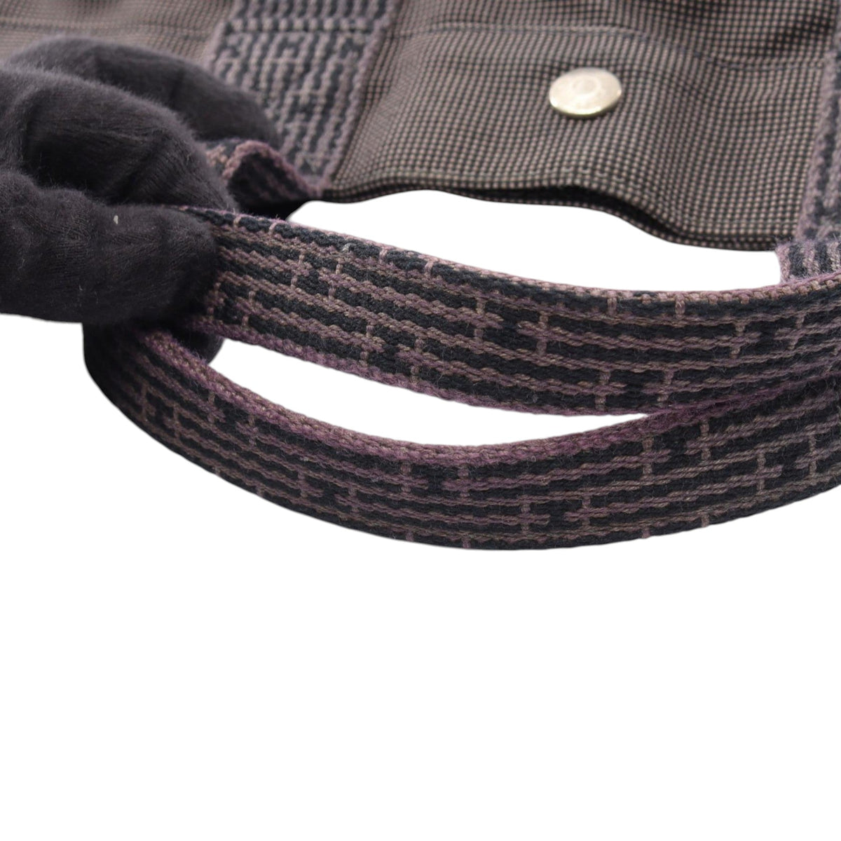 Hermès Canvas Herline MM — Gray