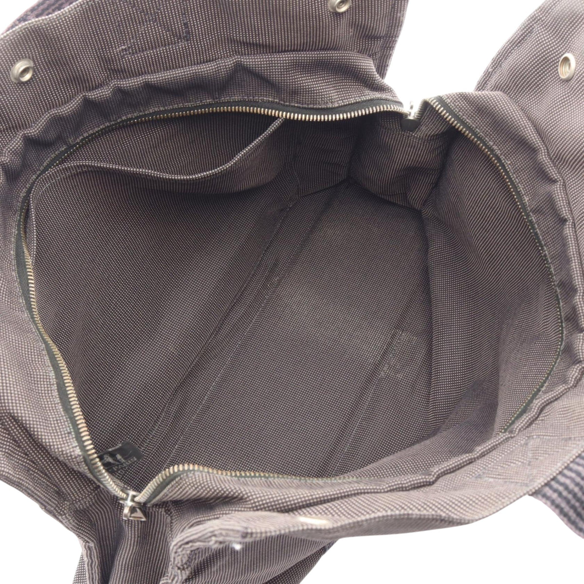 Hermès Canvas Herline MM — Gray