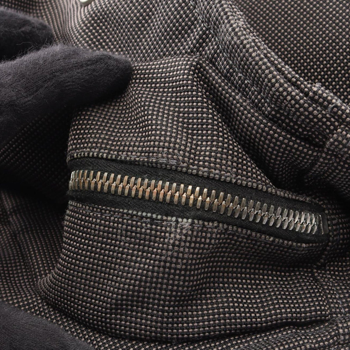 Hermès Canvas Herline MM — Gray