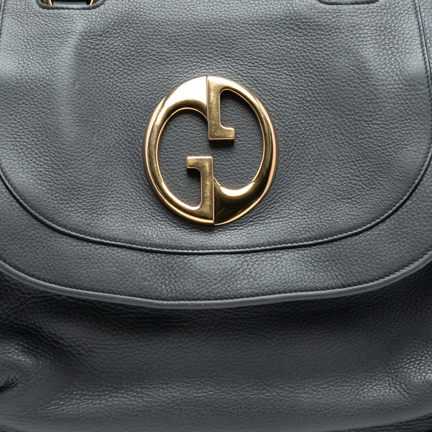Gucci Leather 1973 Top Handle Oversized Travel Bag