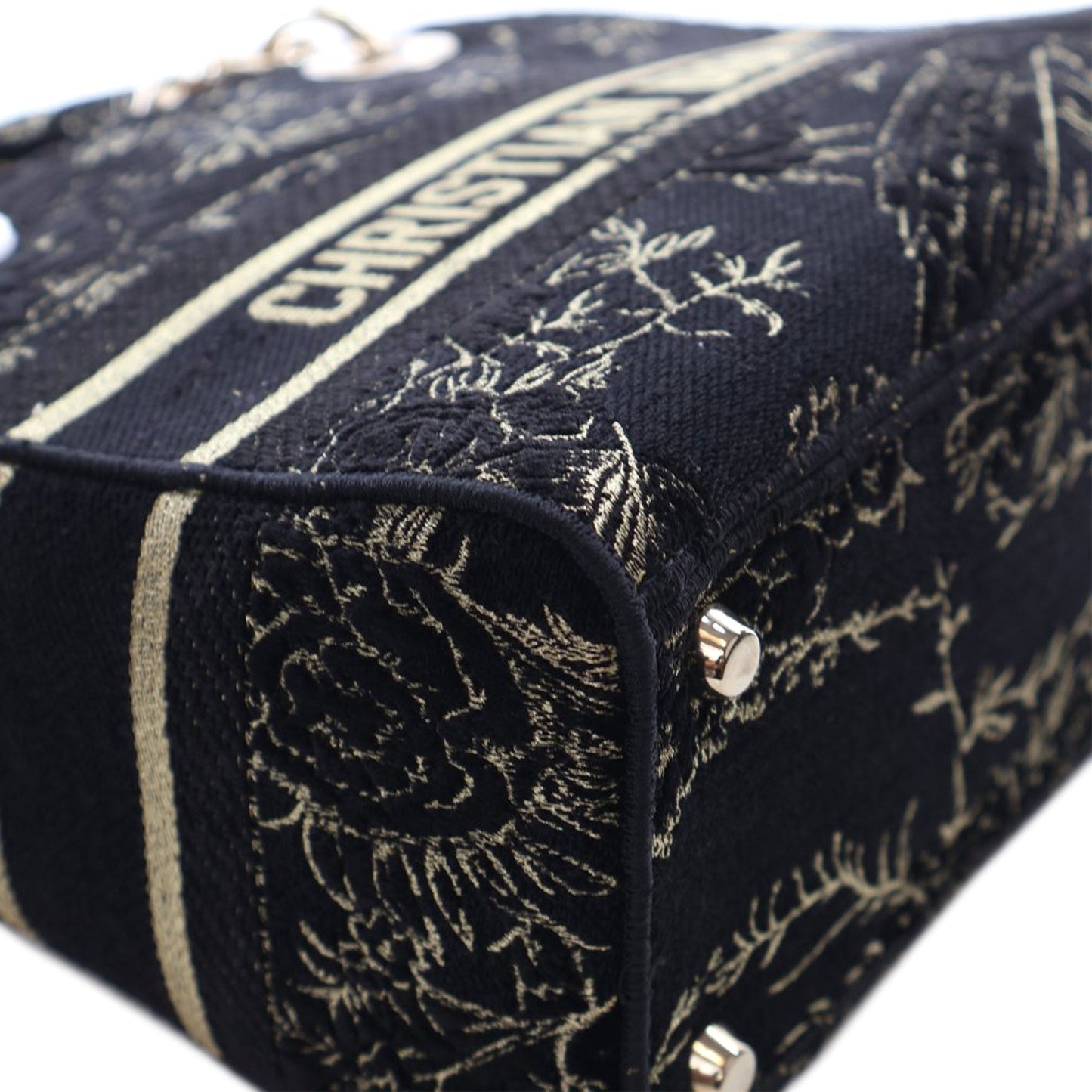 Dior Medium Embroidered Canvas Toile de Jouy Lady D Lite