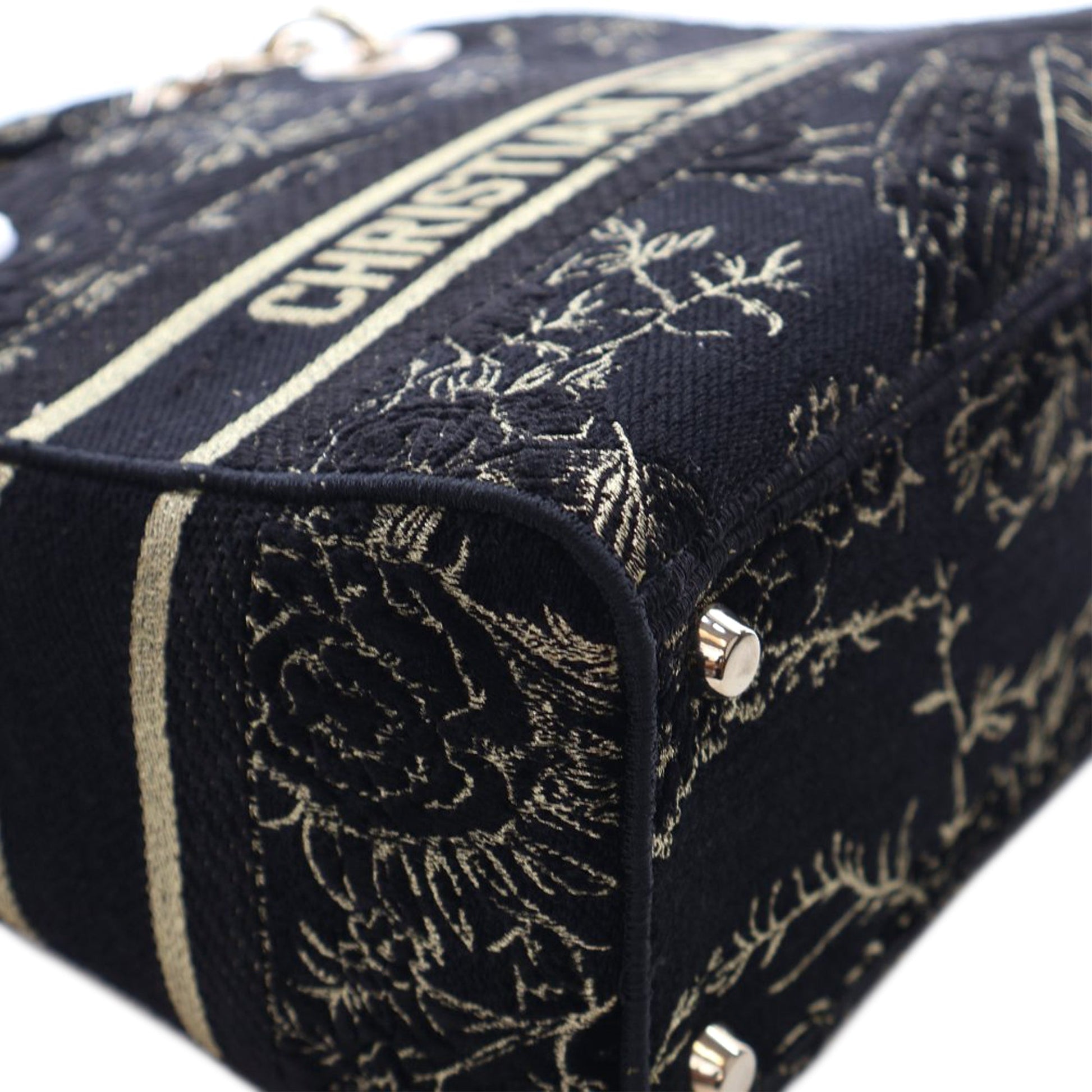 Dior Medium Embroidered Canvas Toile de Jouy Lady D Lite