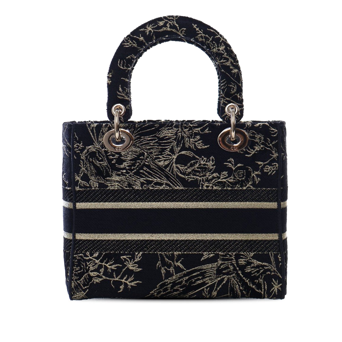 Dior Medium Embroidered Canvas Toile de Jouy Lady D Lite