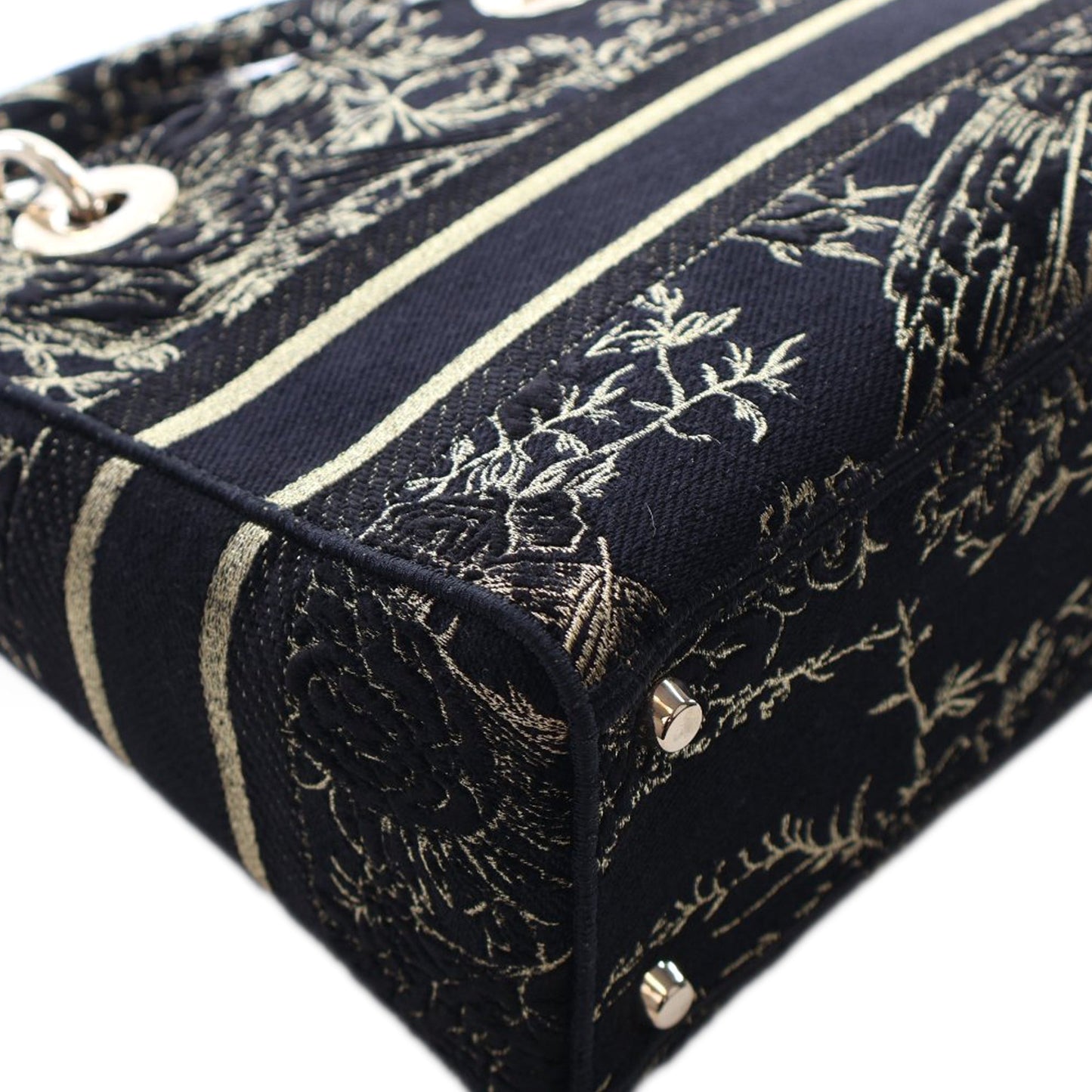 Dior Medium Embroidered Canvas Toile de Jouy Lady D Lite