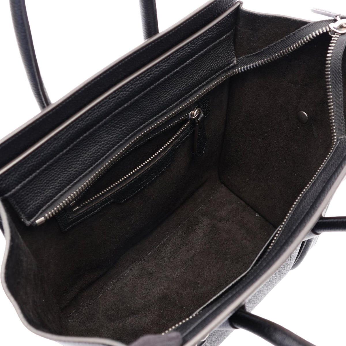 Celine Micro Leather Luggage Tote