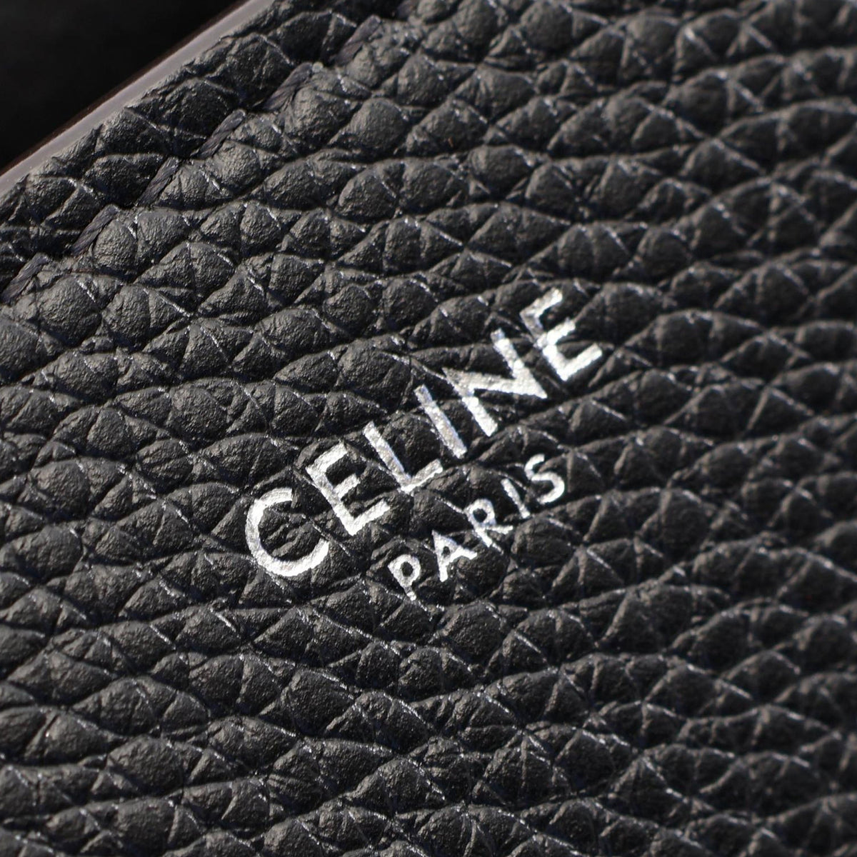 Celine Micro Leather Luggage Tote