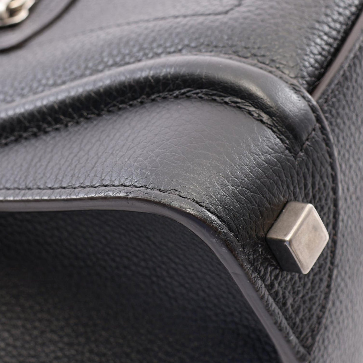 Celine Micro Leather Luggage Tote