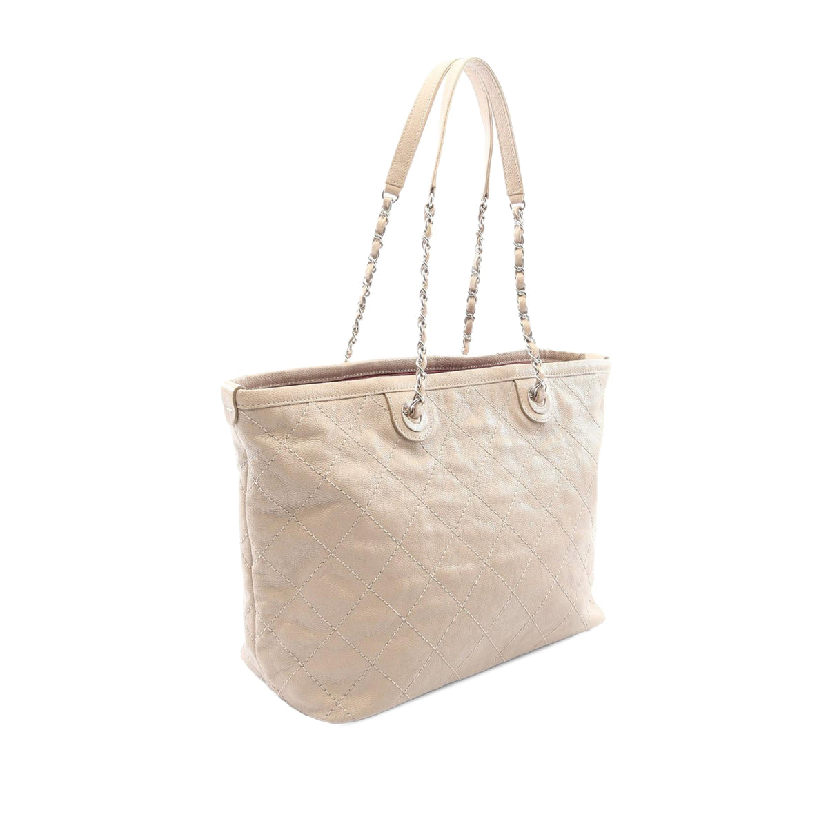 Chanel CC Wild Stitch Caviar Tote