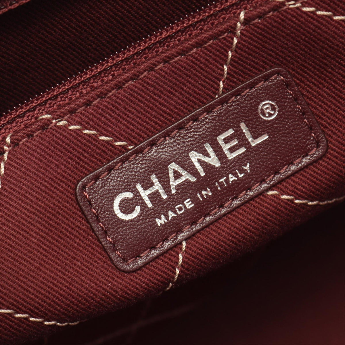 Chanel CC Wild Stitch Caviar Tote