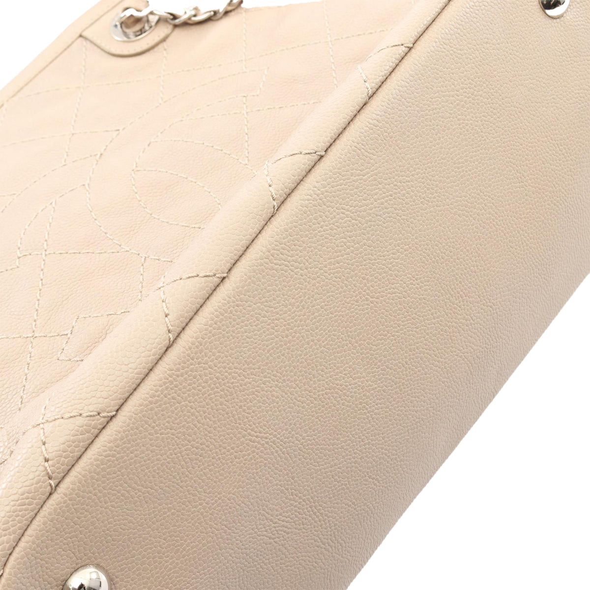 Chanel CC Wild Stitch Caviar Tote