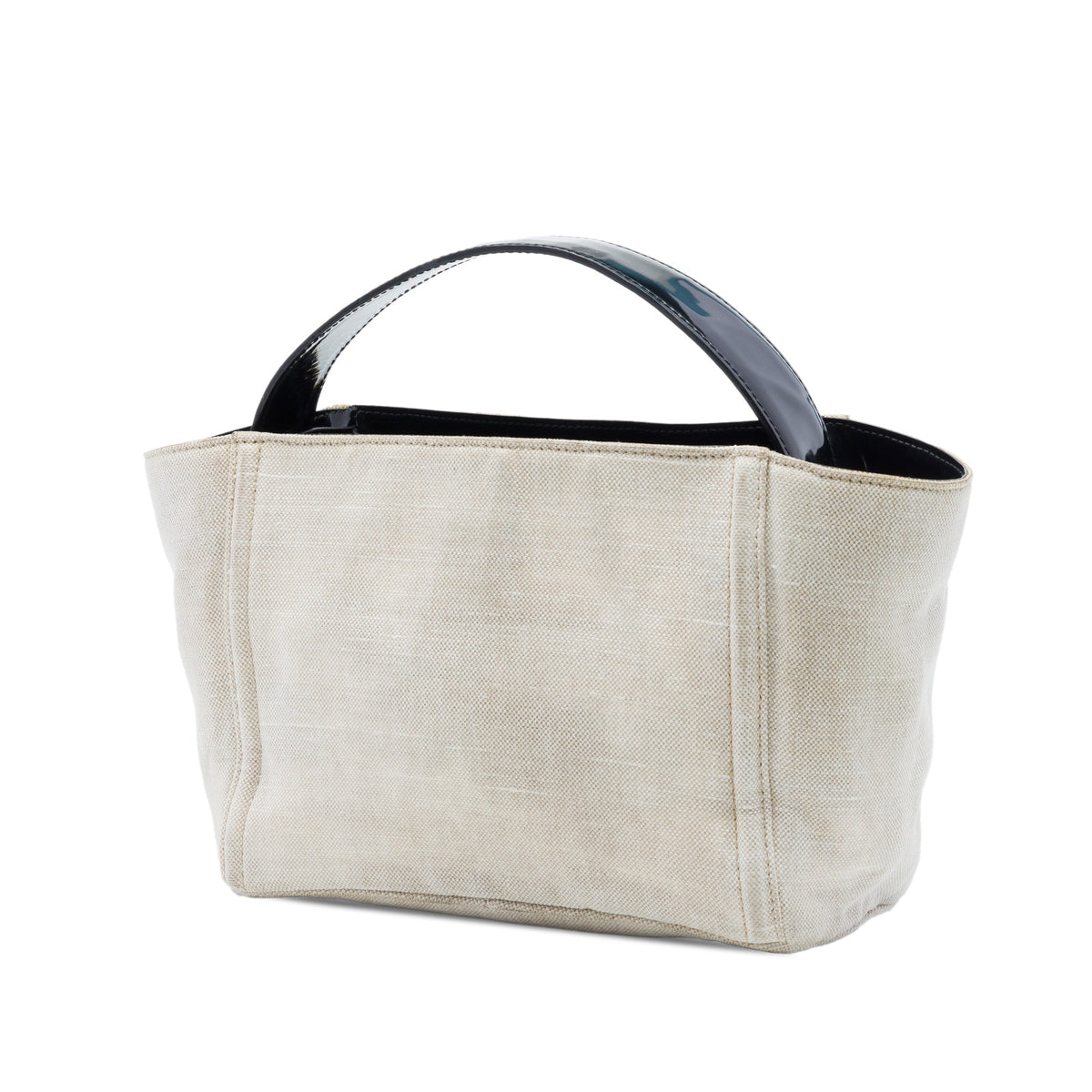 Prada Linen Blend Satchel