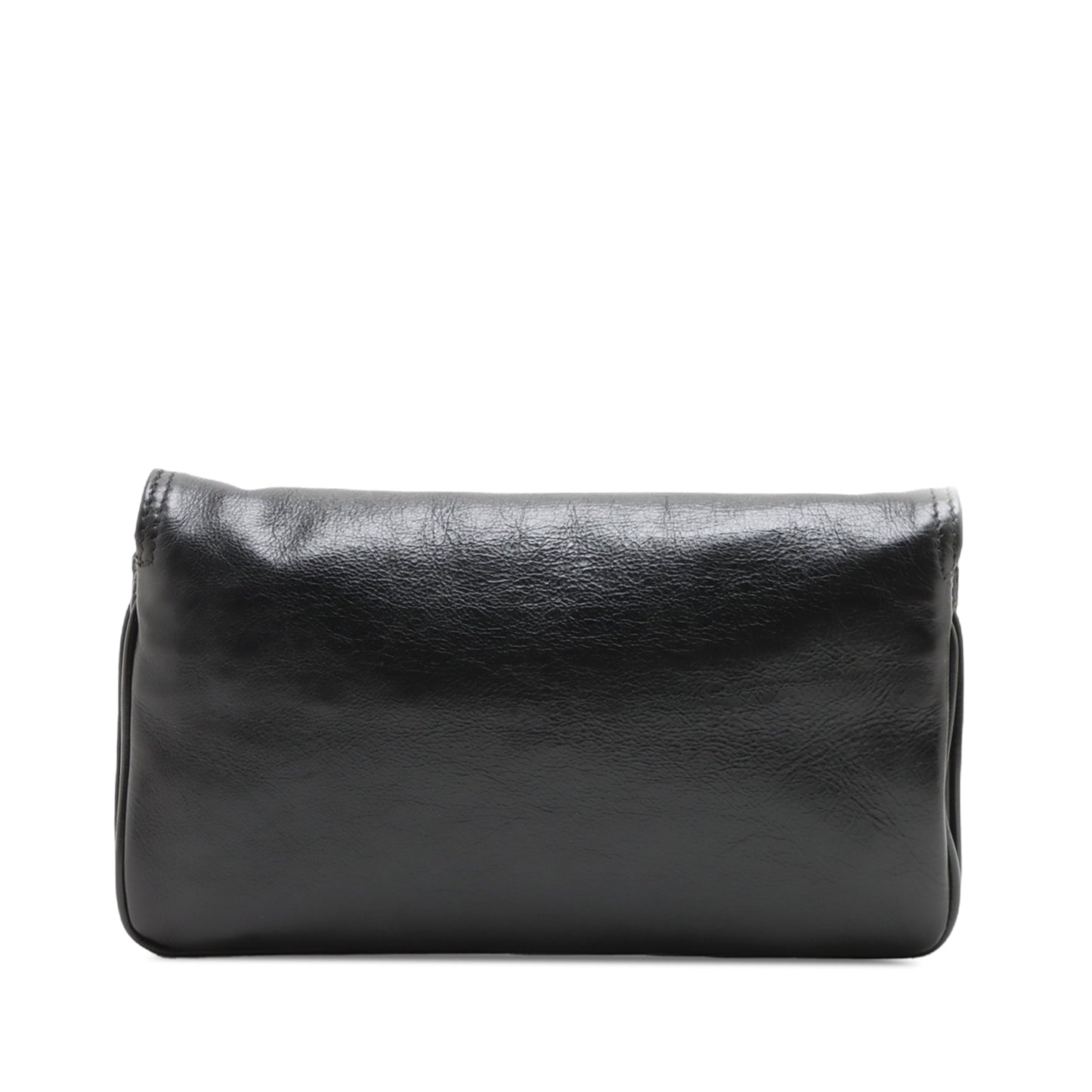 Balenciaga Small Leather BB Soft Flap Satchel