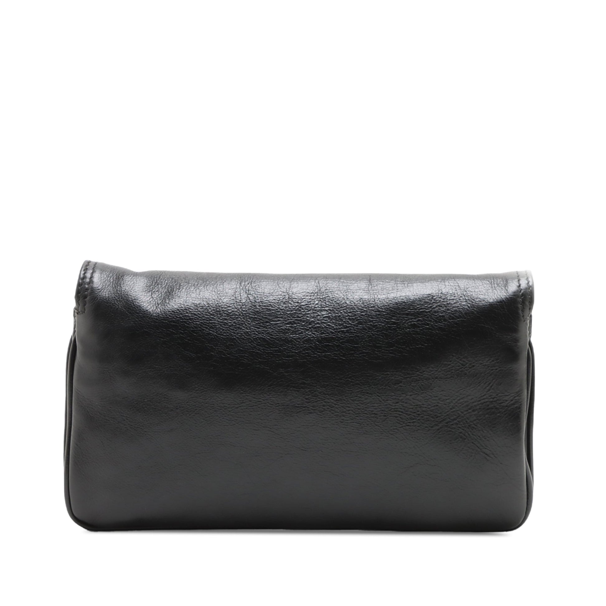 Balenciaga Small Leather BB Soft Flap Satchel