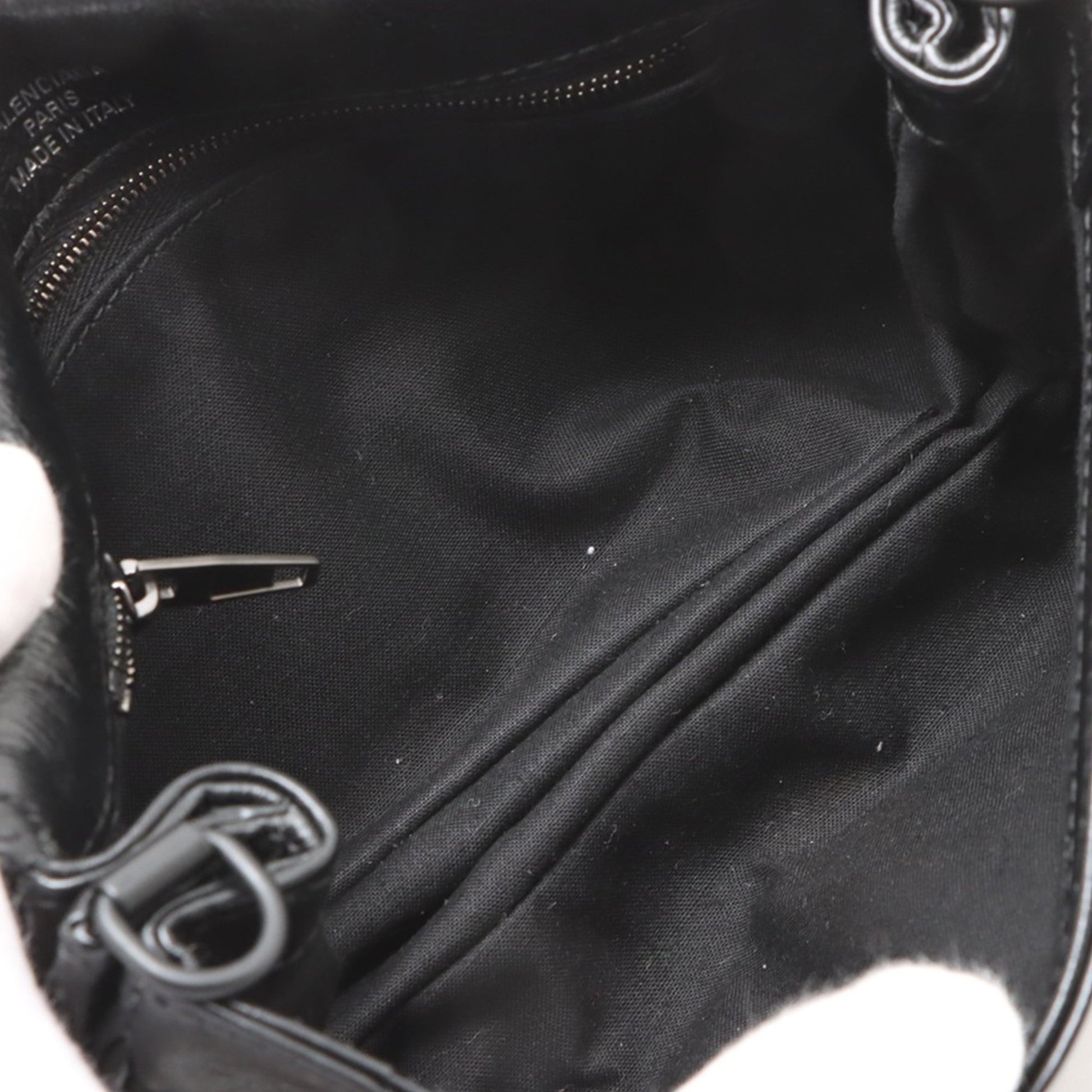 Balenciaga Small Leather BB Soft Flap Satchel