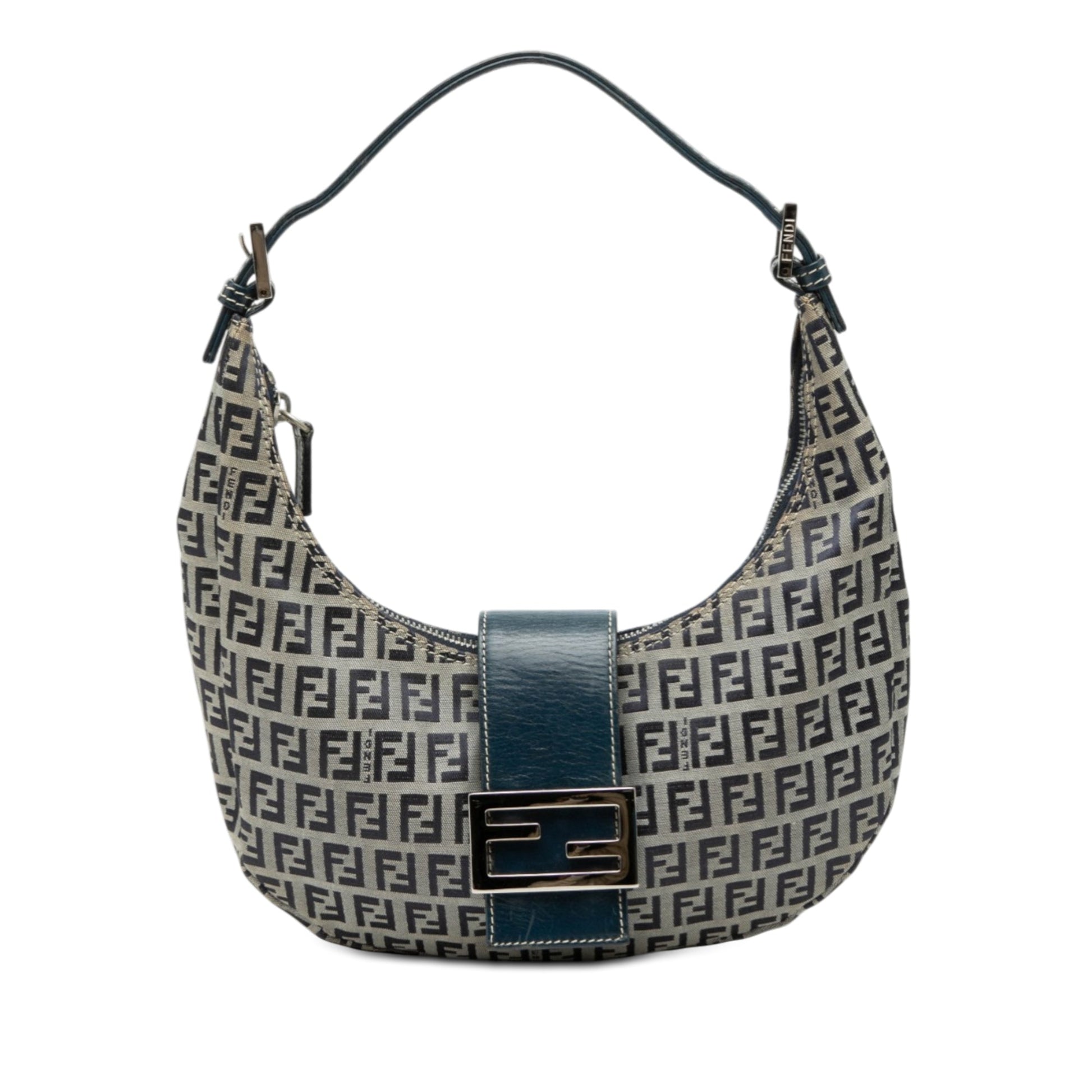 Fendi Zucchino Canvas Croissant