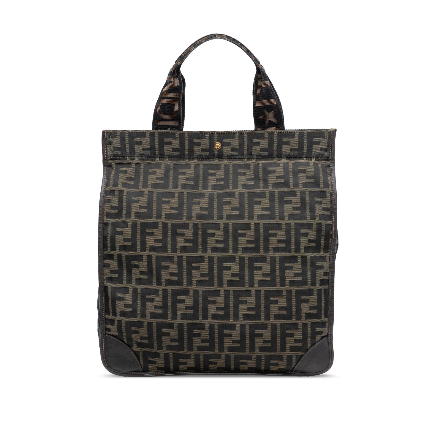 Fendi Zucca Canvas Shopping Tote