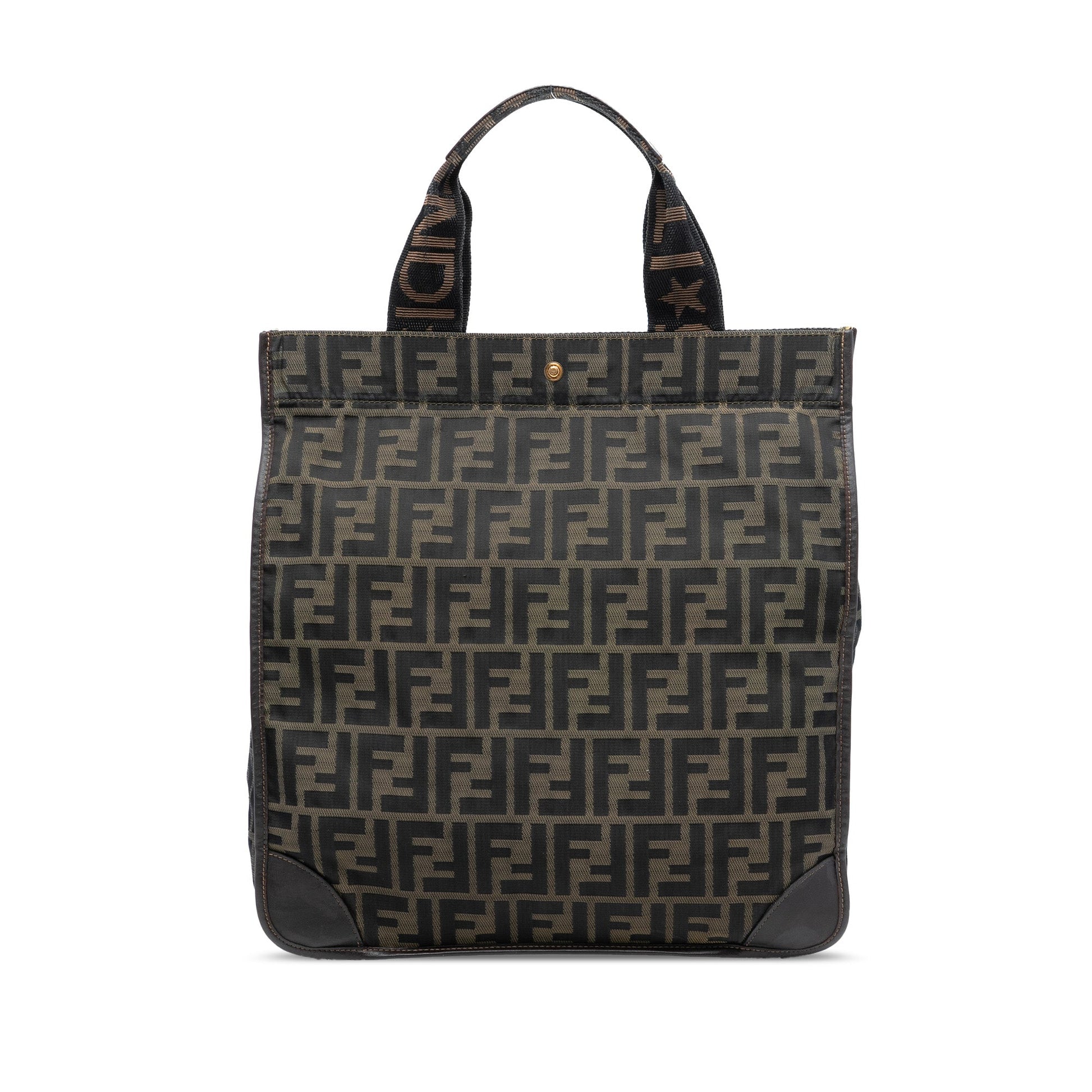 Fendi Zucca Canvas Shopping Tote
