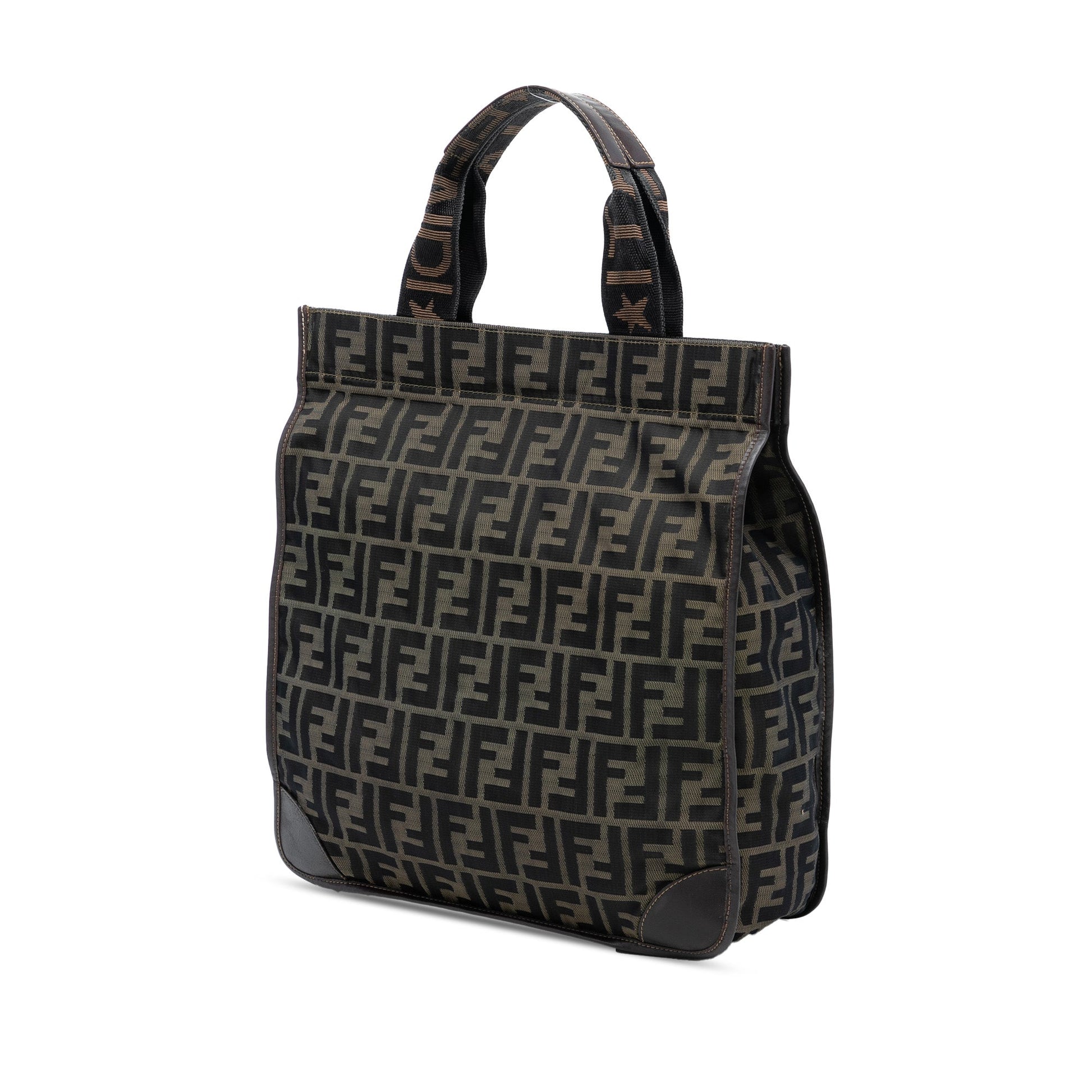 Fendi Zucca Canvas Shopping Tote