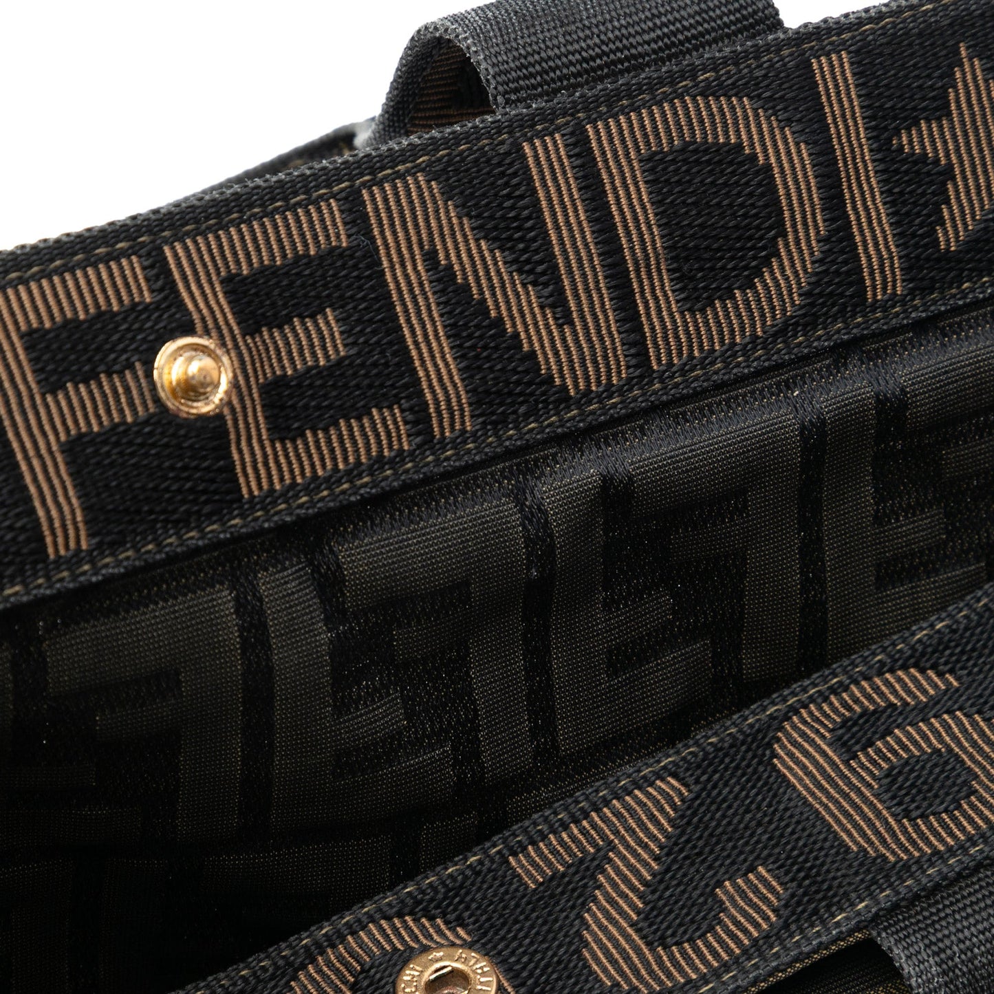 Fendi Zucca Canvas Shopping Tote
