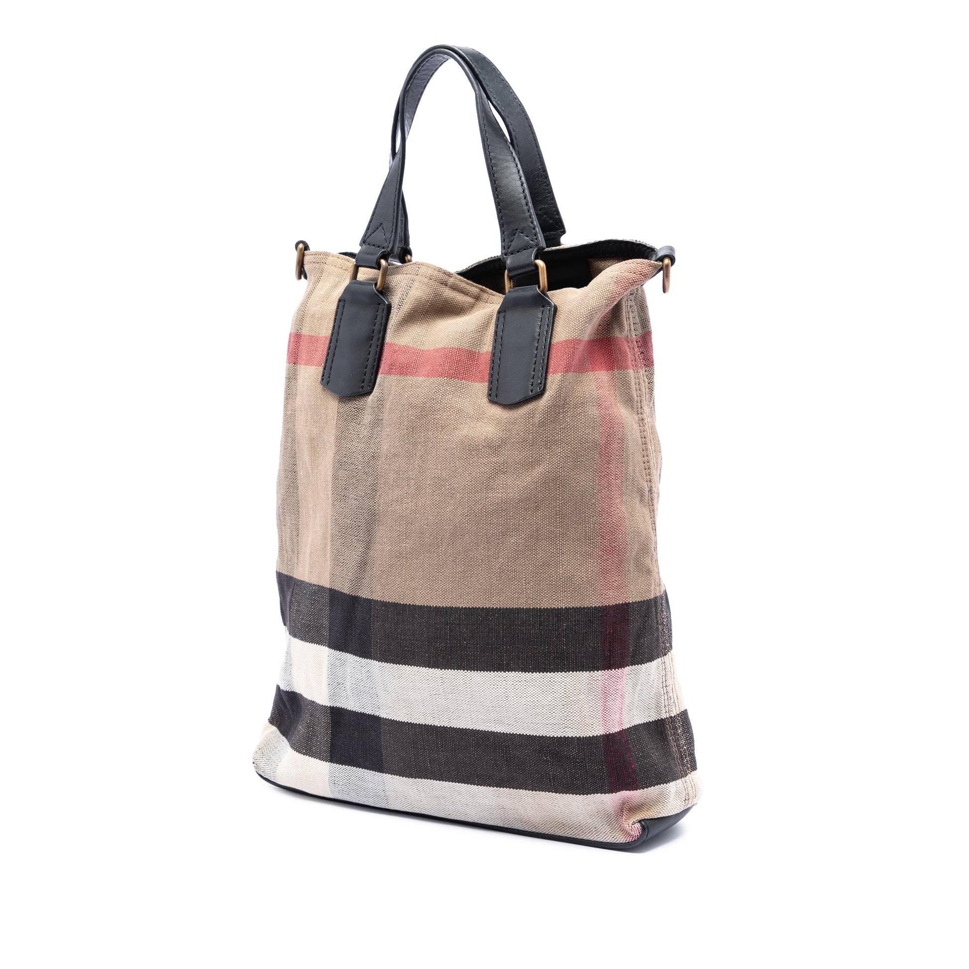 Mega Check Canvas Tottenham Brit Satchel