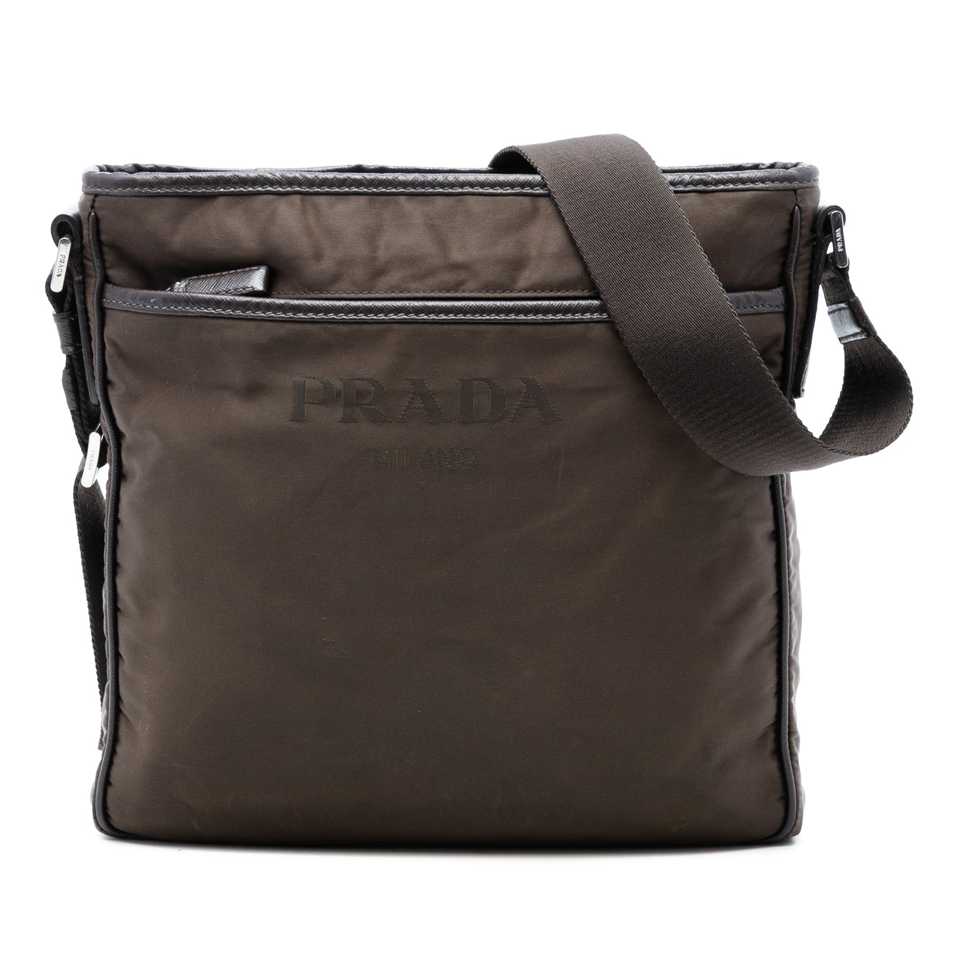Prada Tessuto Zip Top Crossbody