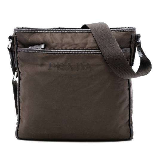 Prada Tessuto Zip Top Crossbody