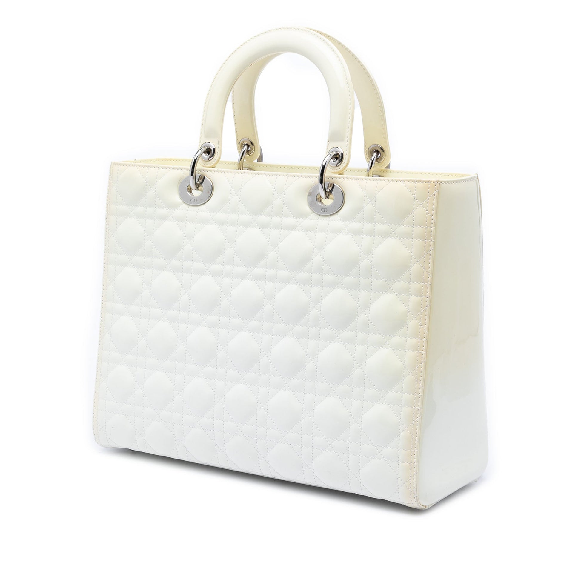 Dior Large Lambskin Cannage Lady Dior