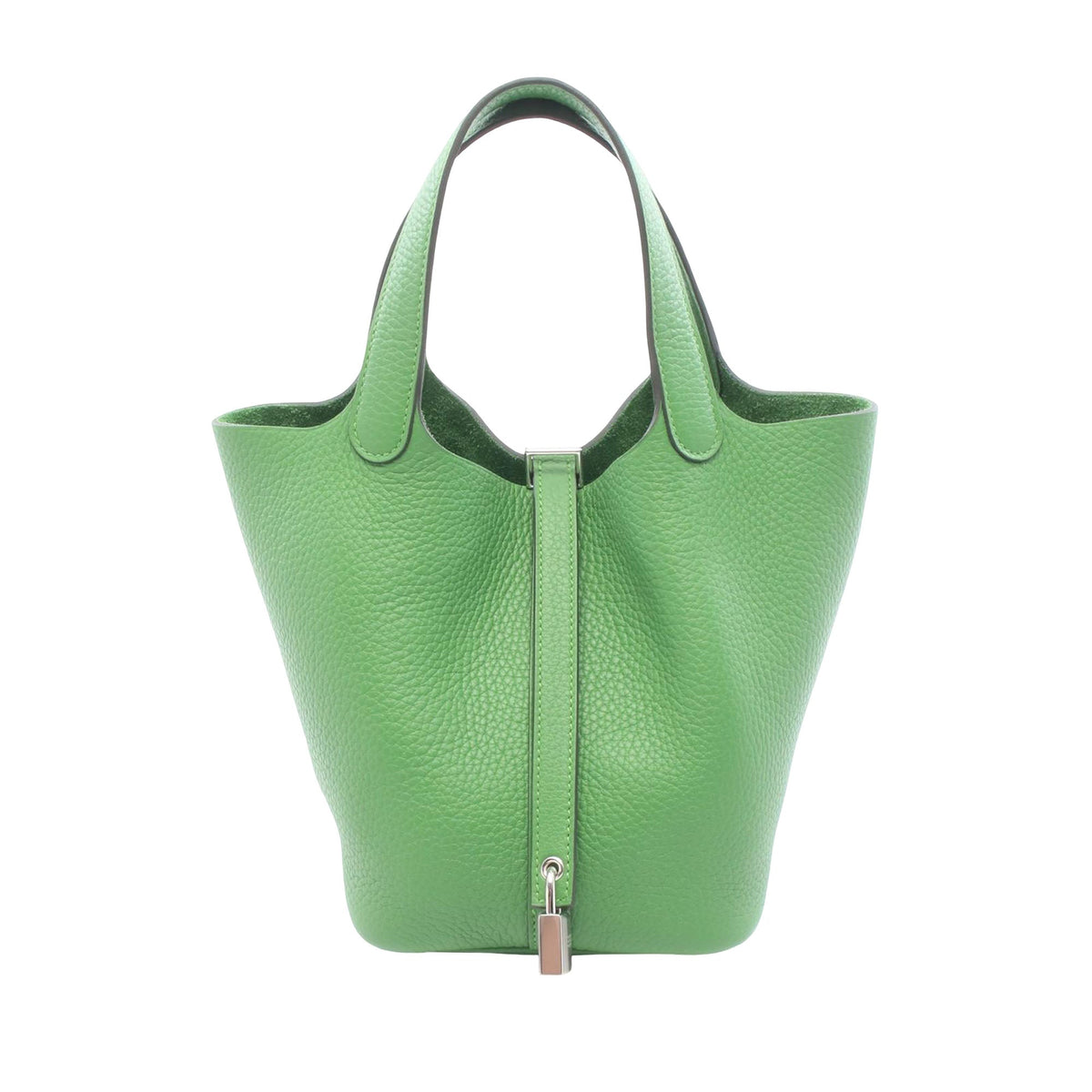 Hermès Clemence Picotin Lock 18 — Green