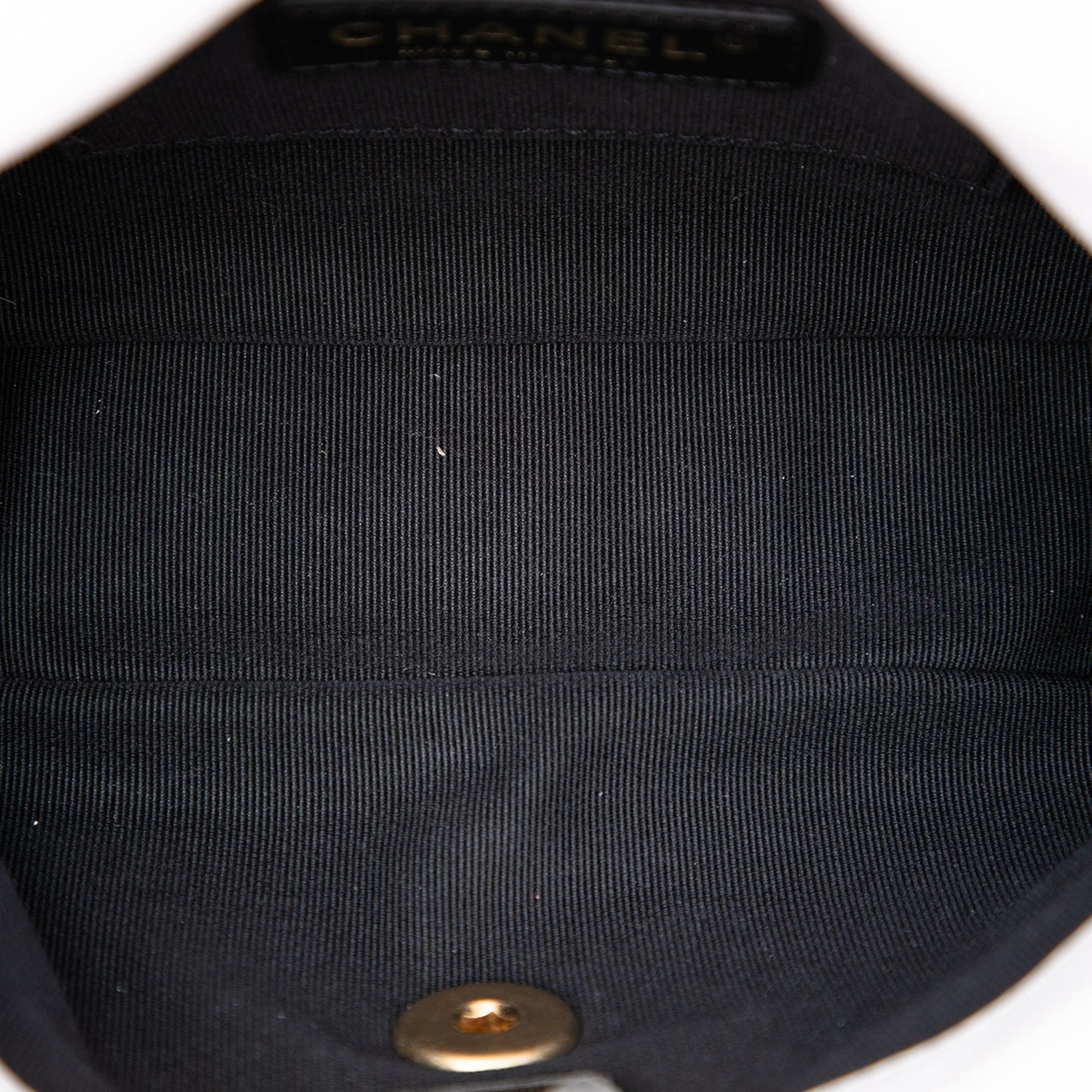 Chanel Mini Quilted Lambskin Lacquered Chain Flap