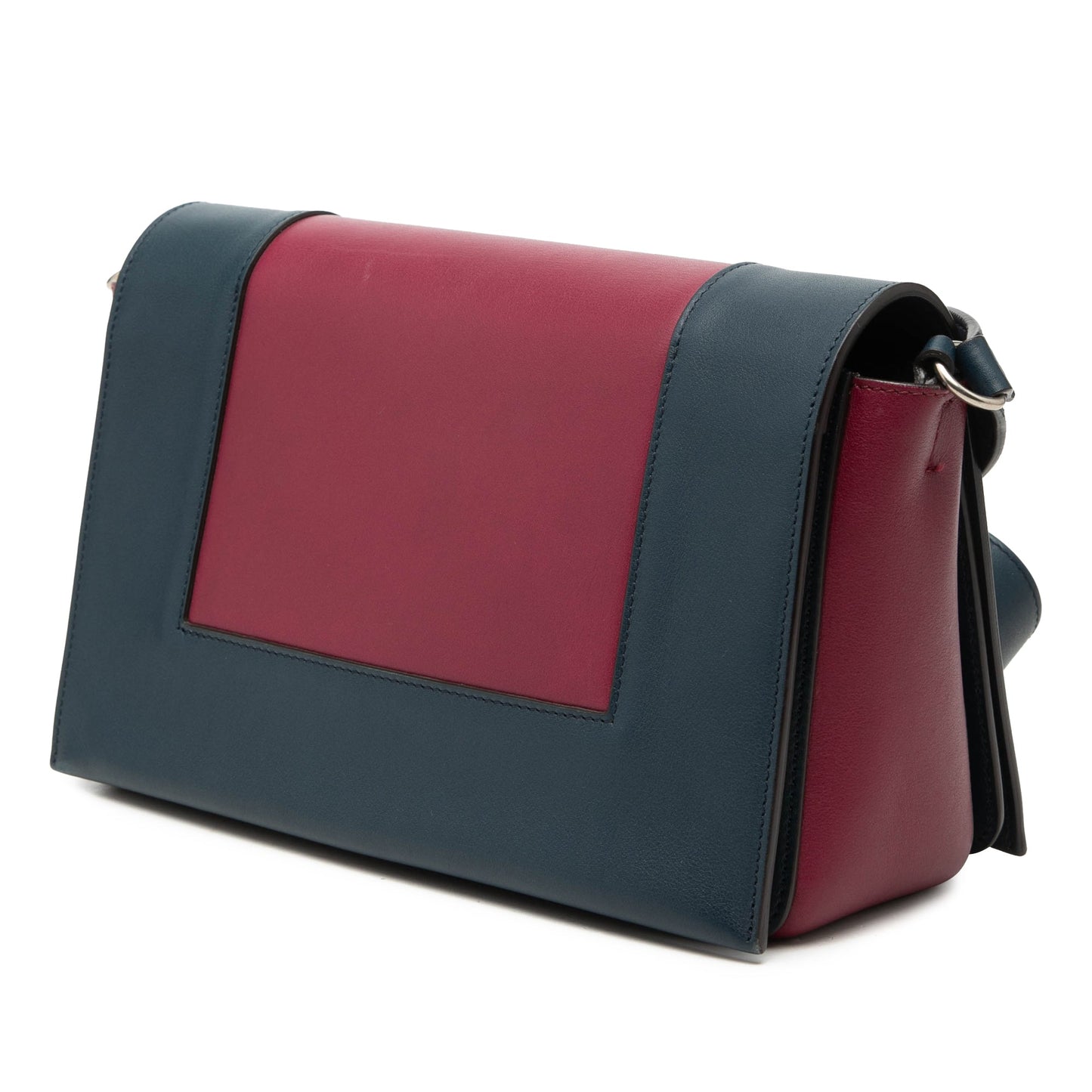 Celine Medium Shiny Smooth Calfskin Frame Shoulder Bag