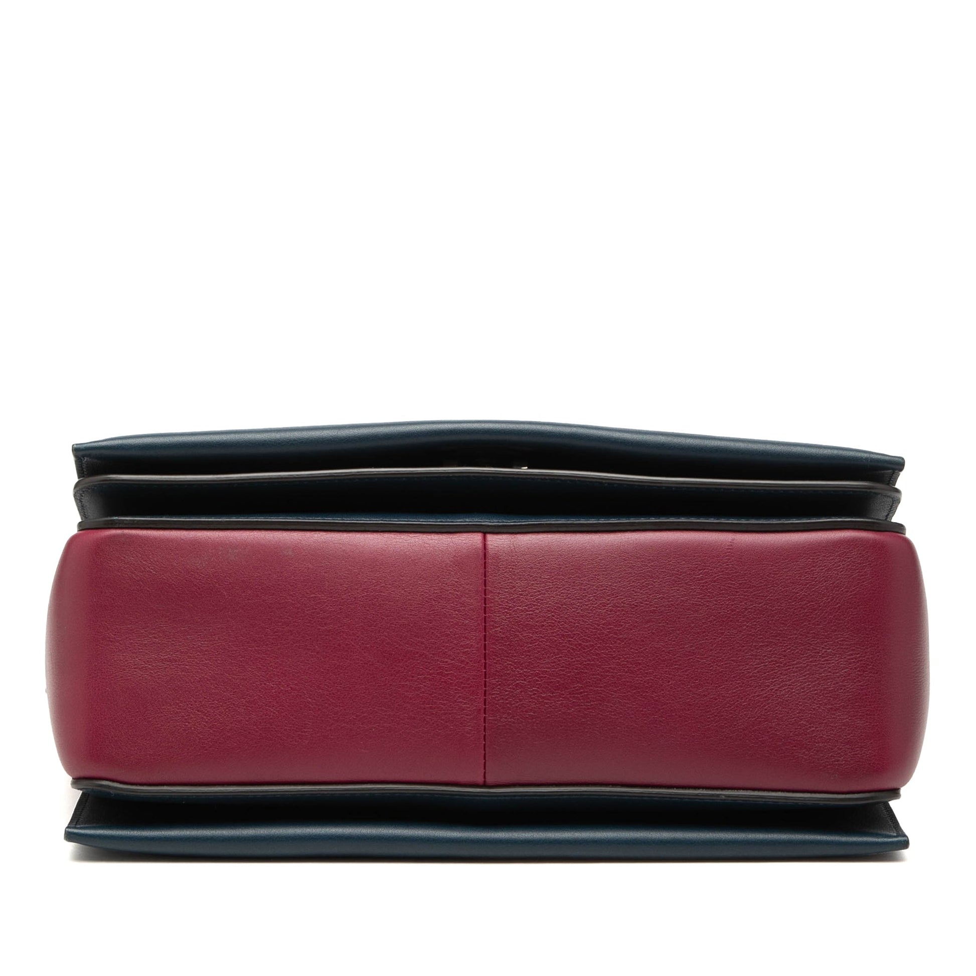 Celine Medium Shiny Smooth Calfskin Frame Shoulder Bag