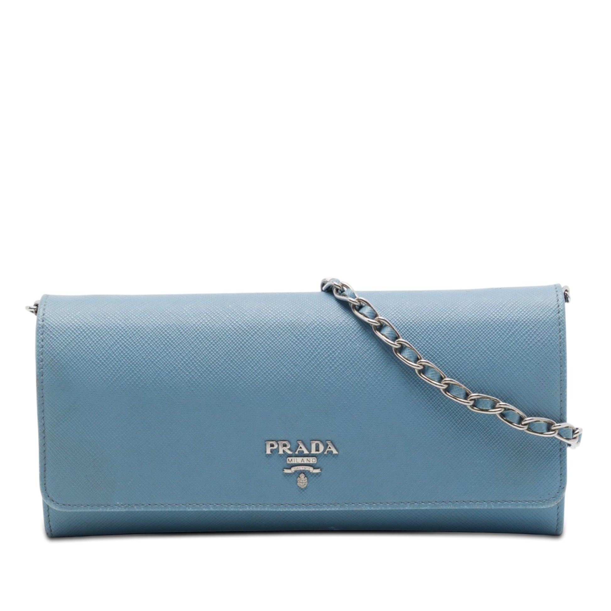 Prada Saffiano Wallet On Chain