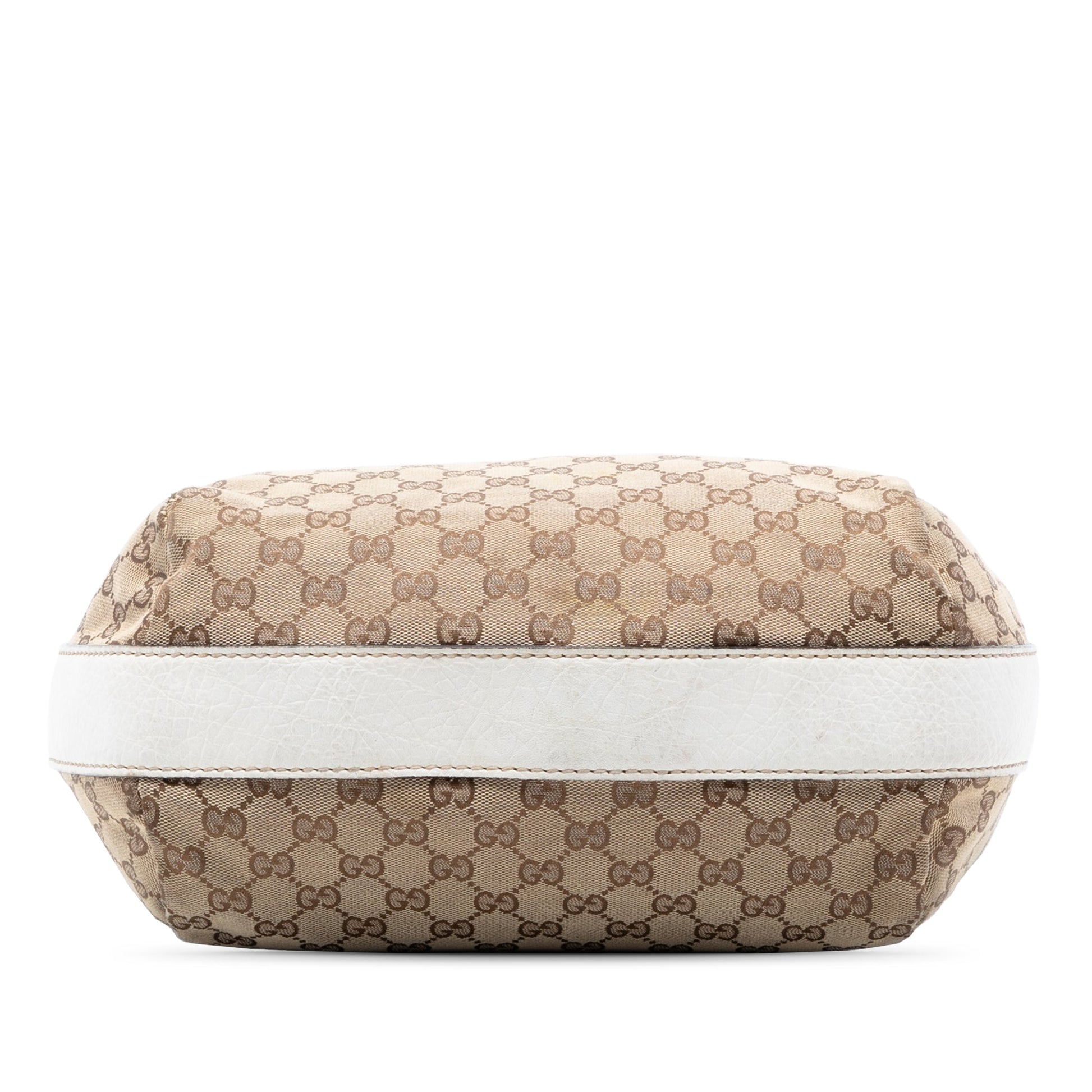GG Canvas Bamboo Bar Hobo