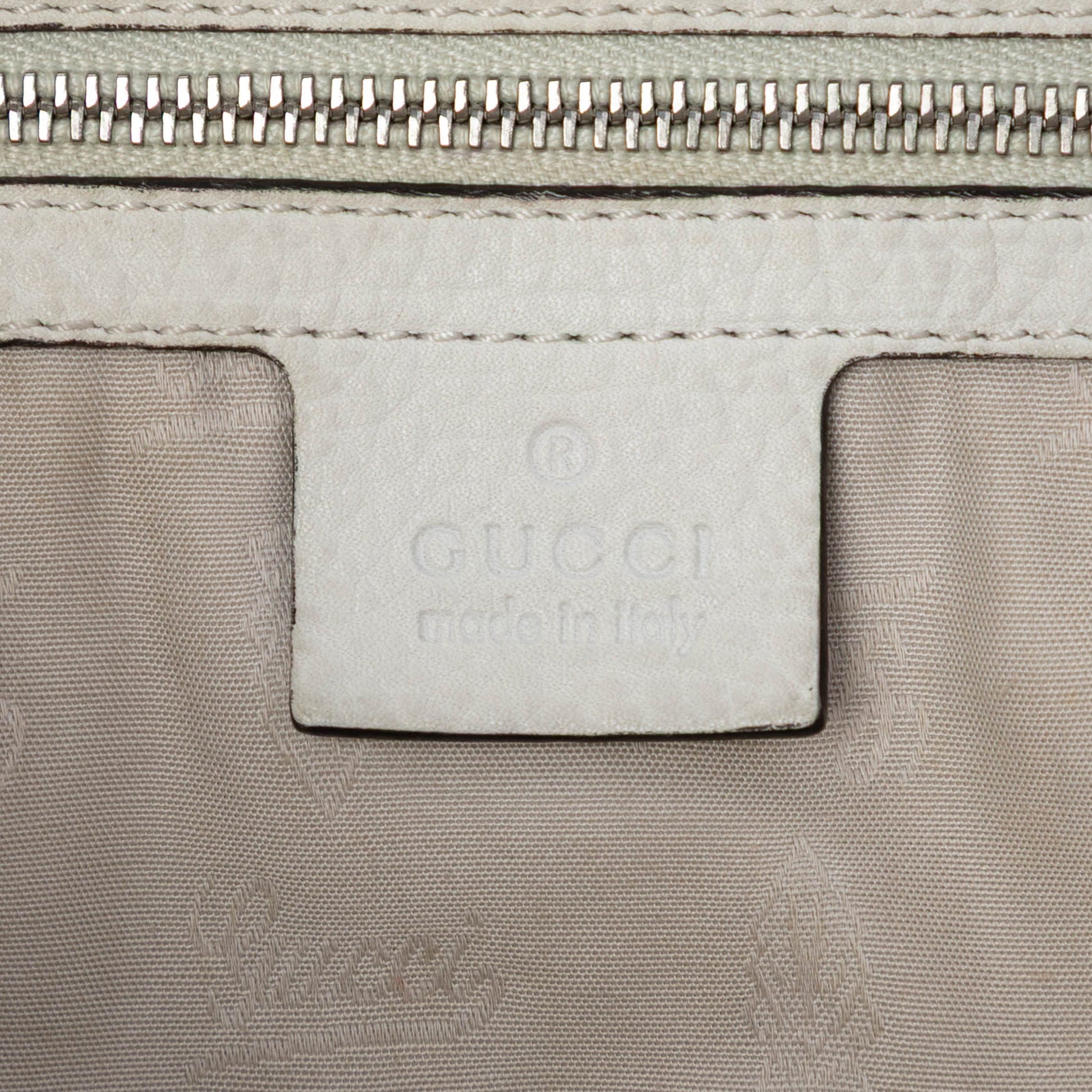 GG Canvas Bamboo Bar Hobo