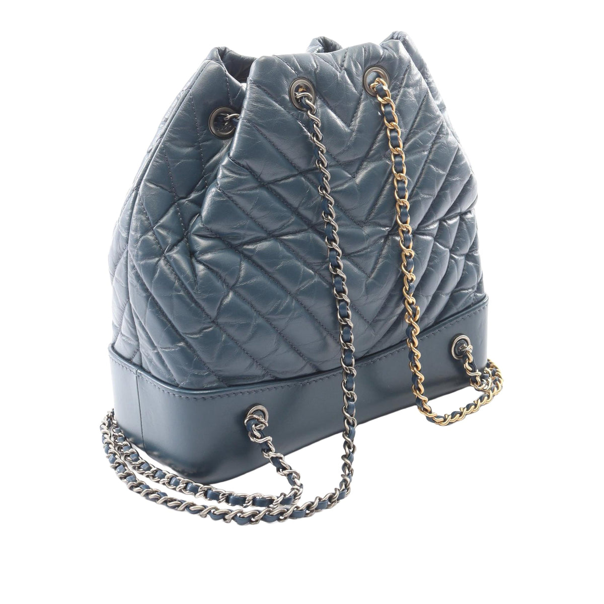 Chanel Small Aged Calfskin Gabrielle Backpack
