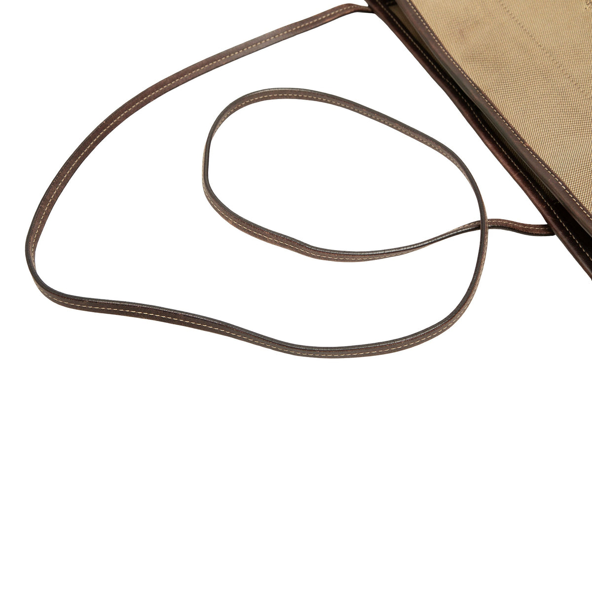 Prada Canvas Canapa Logo Crossbody — Beige