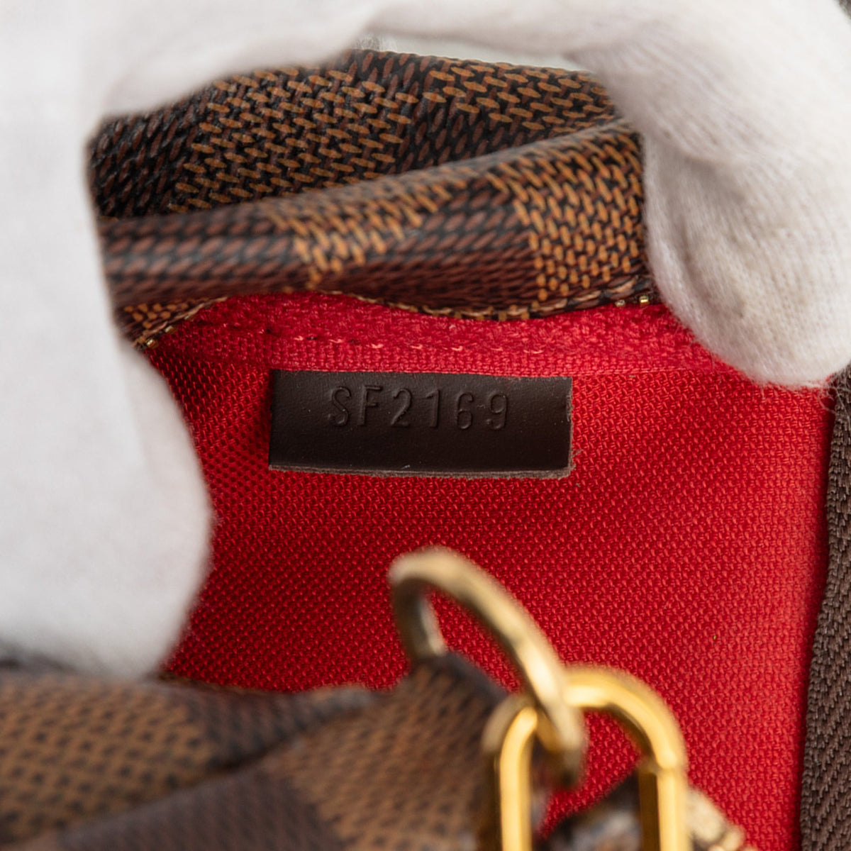 Louis Vuitton Damier Ebene Mini Pochette Accessoires