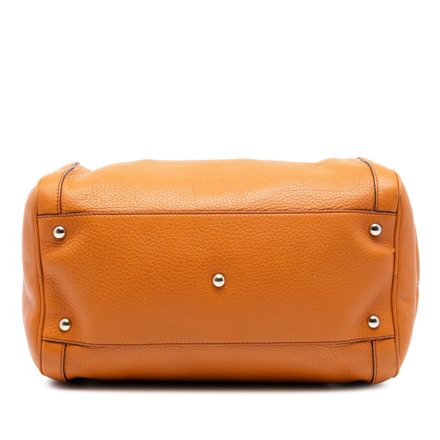 Gucci Medium Pebbled Calfskin Soho Boston Bag
