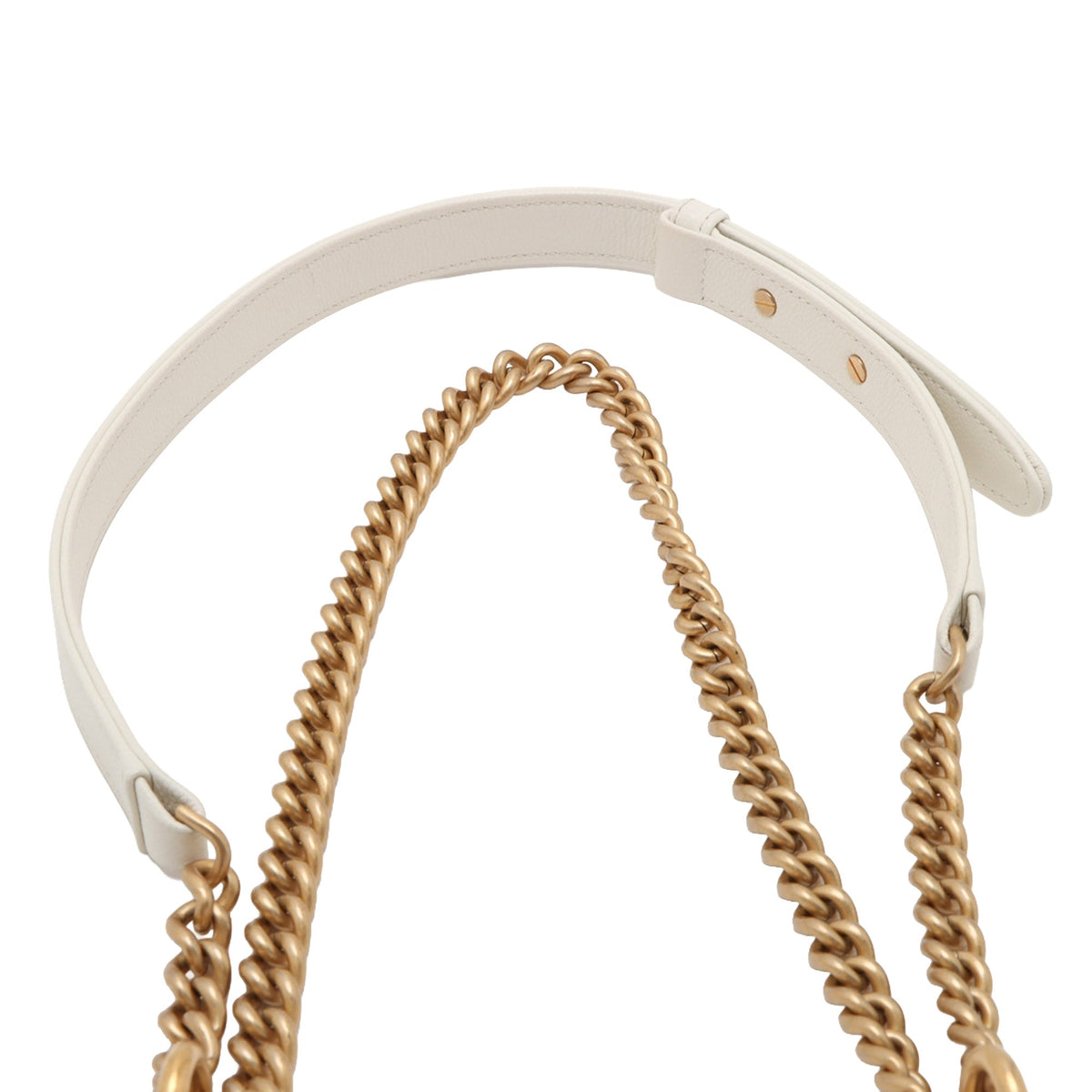 Chanel Mini Quilted Caviar Boy Flap — White