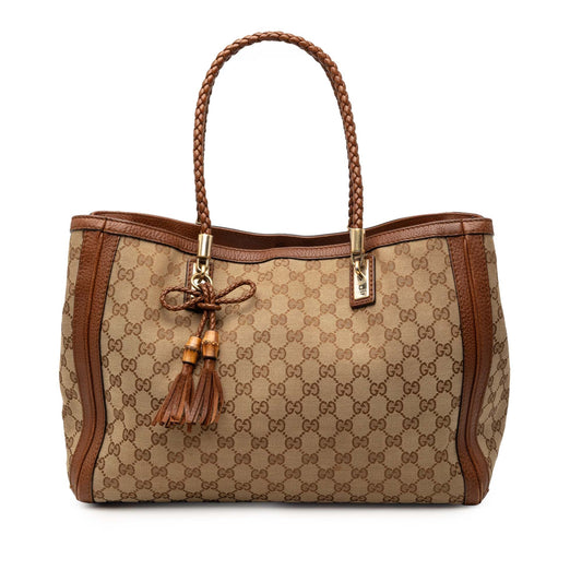 Gucci Medium GG Canvas Bella Tote