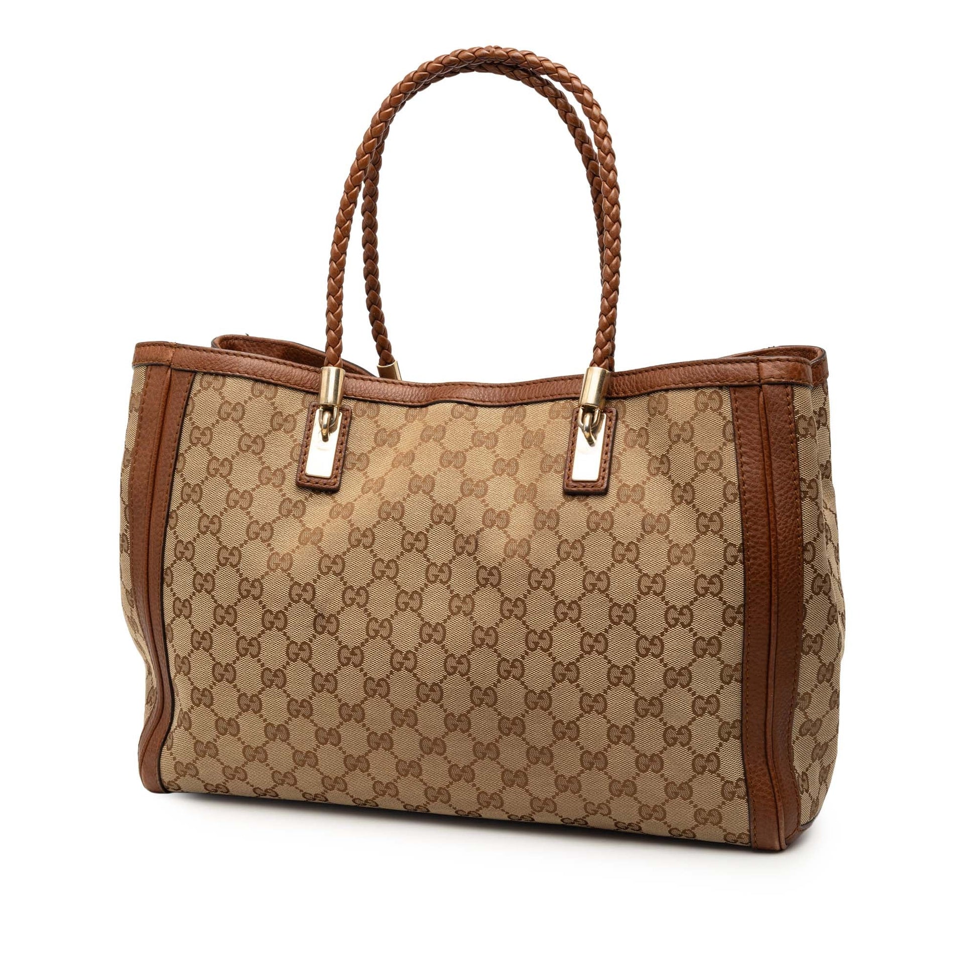 Gucci Medium GG Canvas Bella Tote