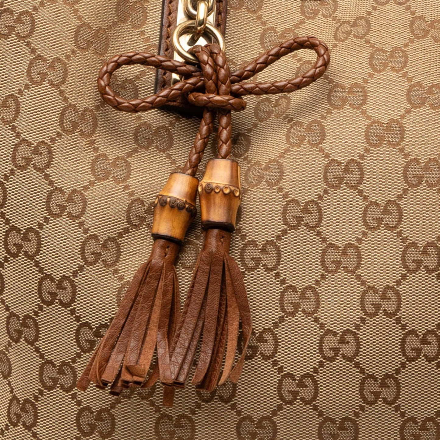 Gucci Medium GG Canvas Bella Tote