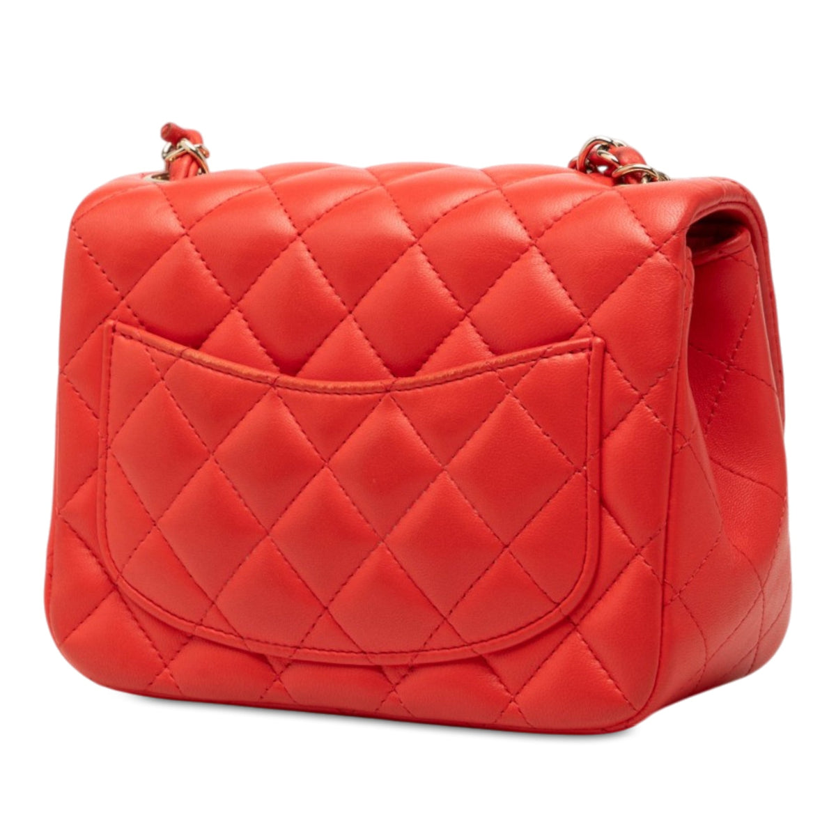 Chanel Mini Square Classic Lambskin Single Flap