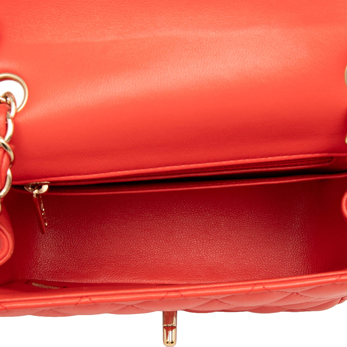 Chanel Mini Square Classic Lambskin Single Flap