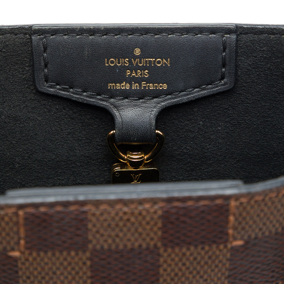 Louis Vuitton Damier Ebene Belmont PM — Brown