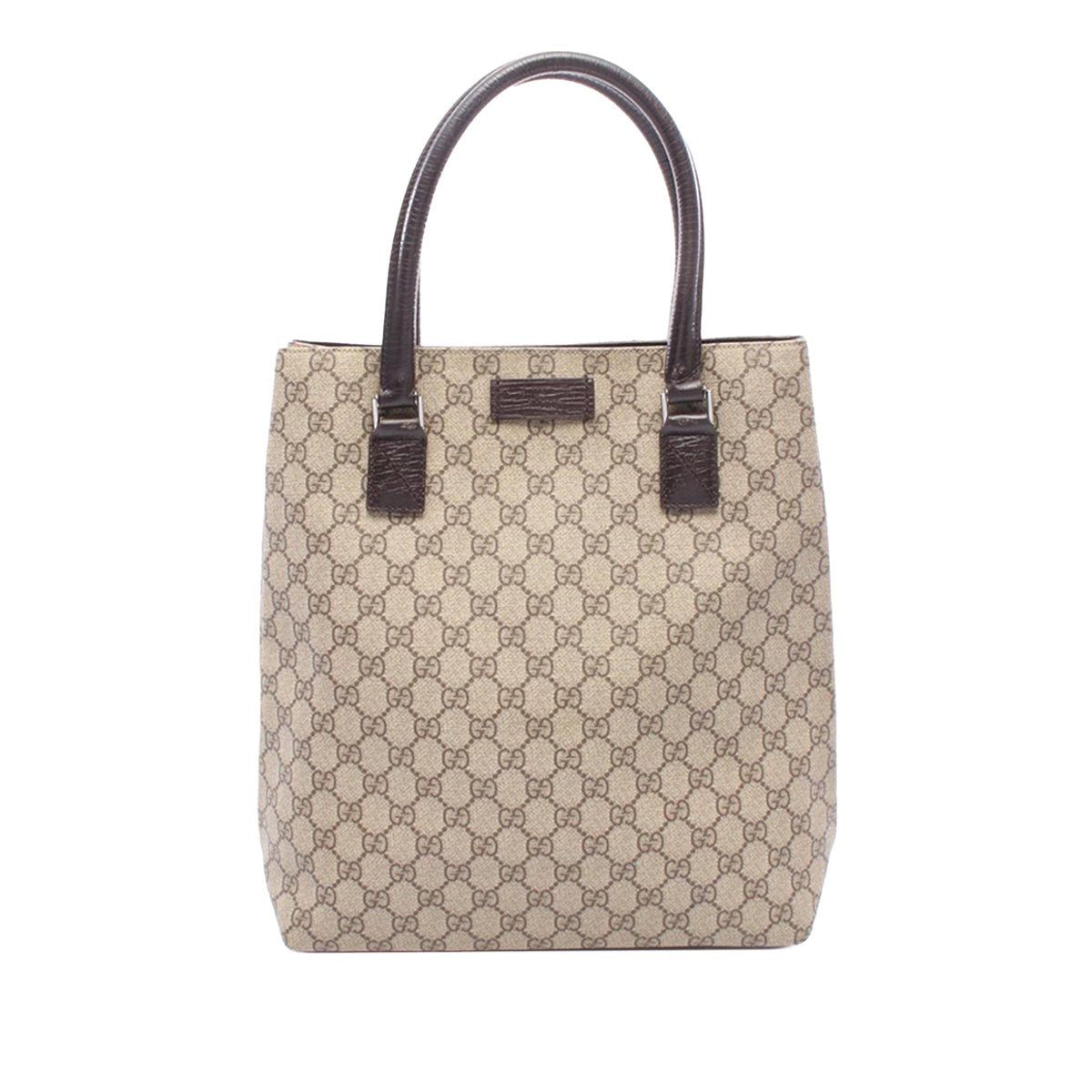 Gucci GG Supreme Tote — Beige