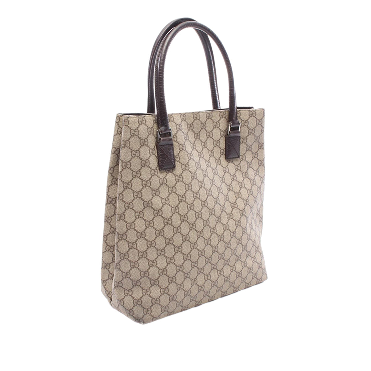 Gucci GG Supreme Tote — Beige