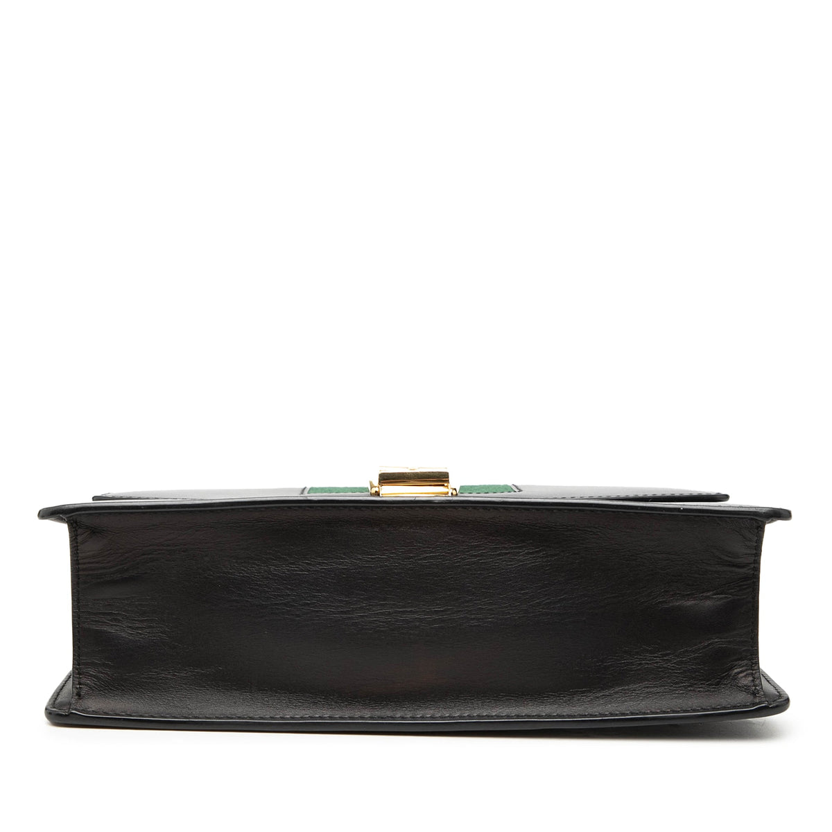 Gucci Small Calfskin Web Sylvie Satchel