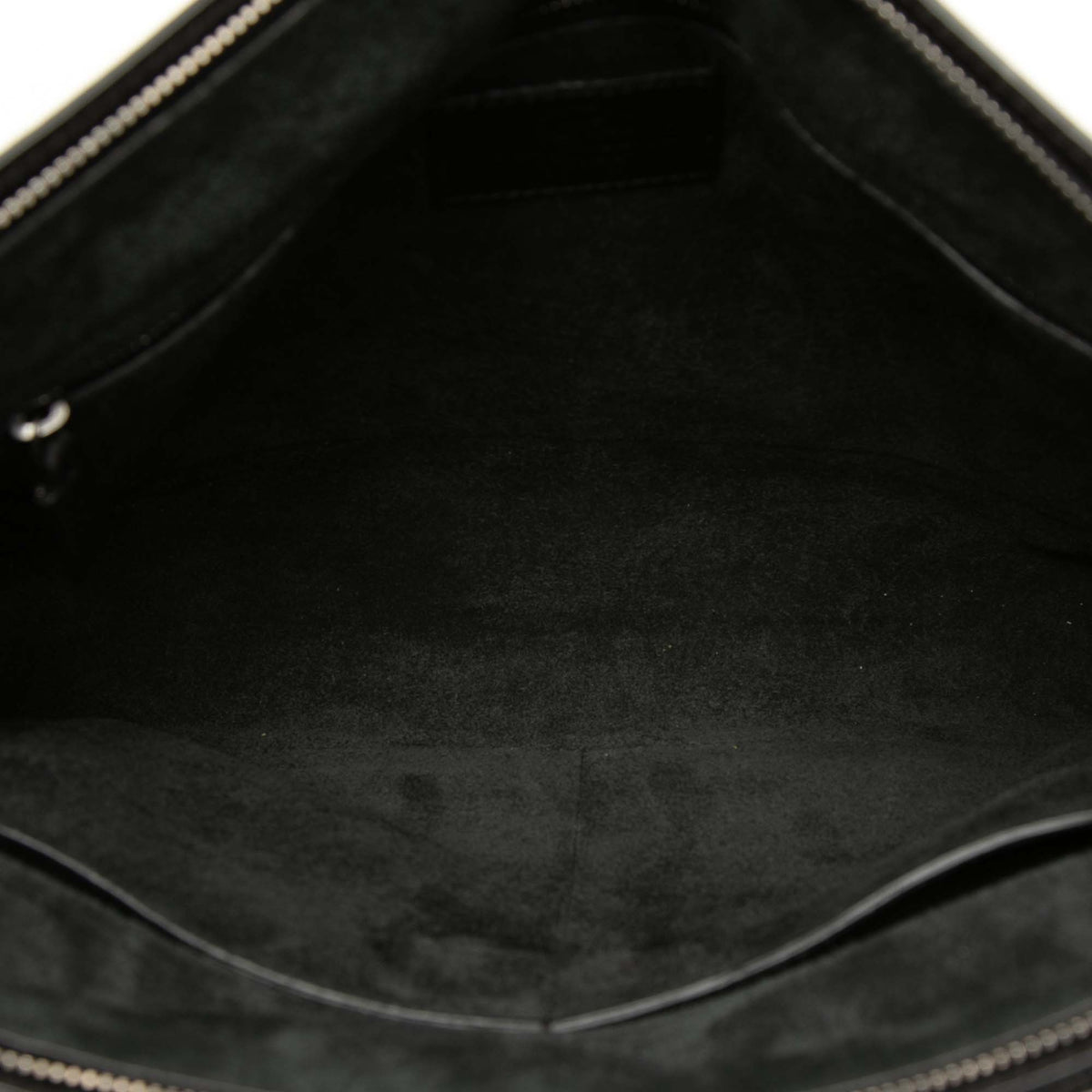Valentino Grained Calfskin Rockstud Clutch — Black